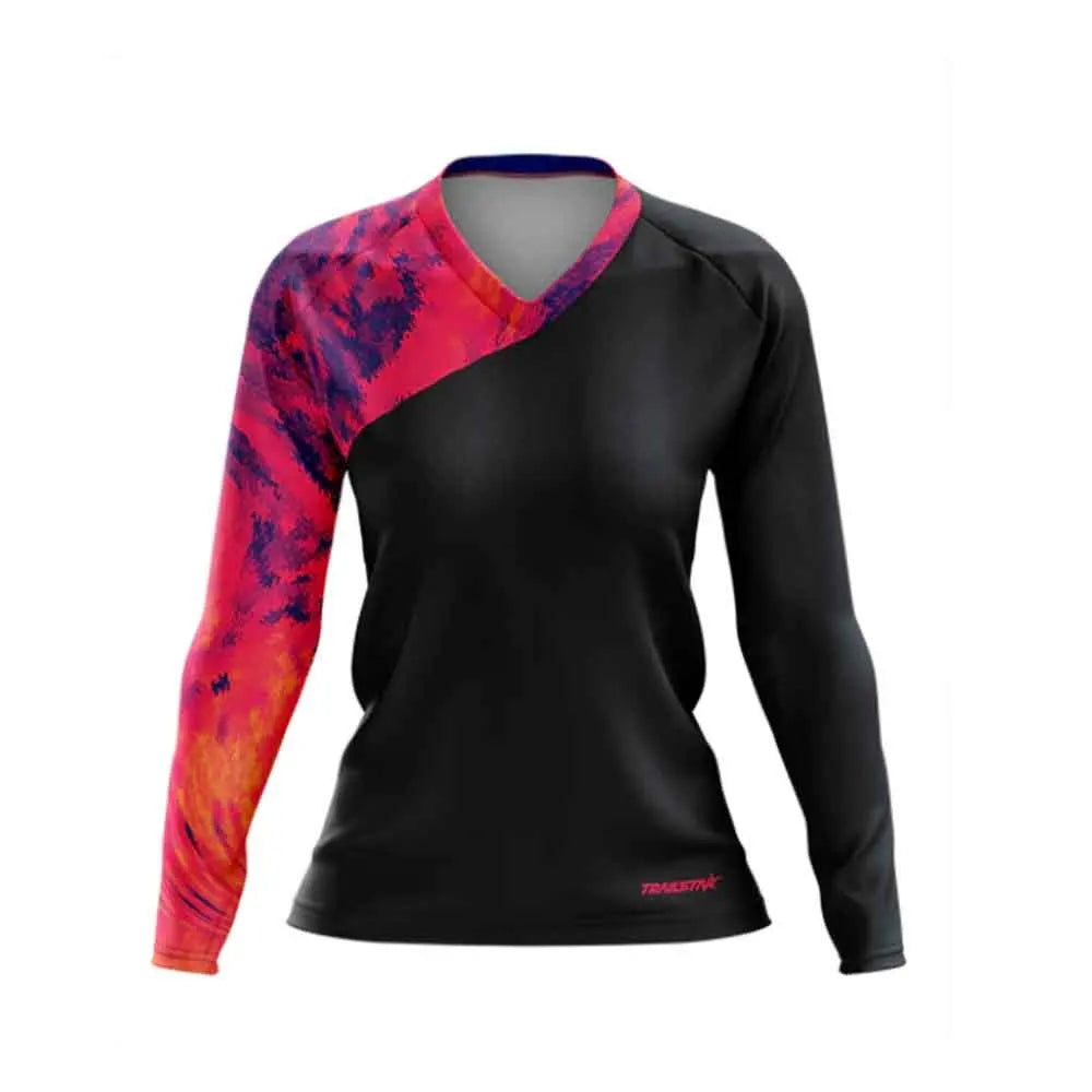 Women Quick-Dry MTB & BMX Jersey 🚵 | Lightweight Cycling Shirt