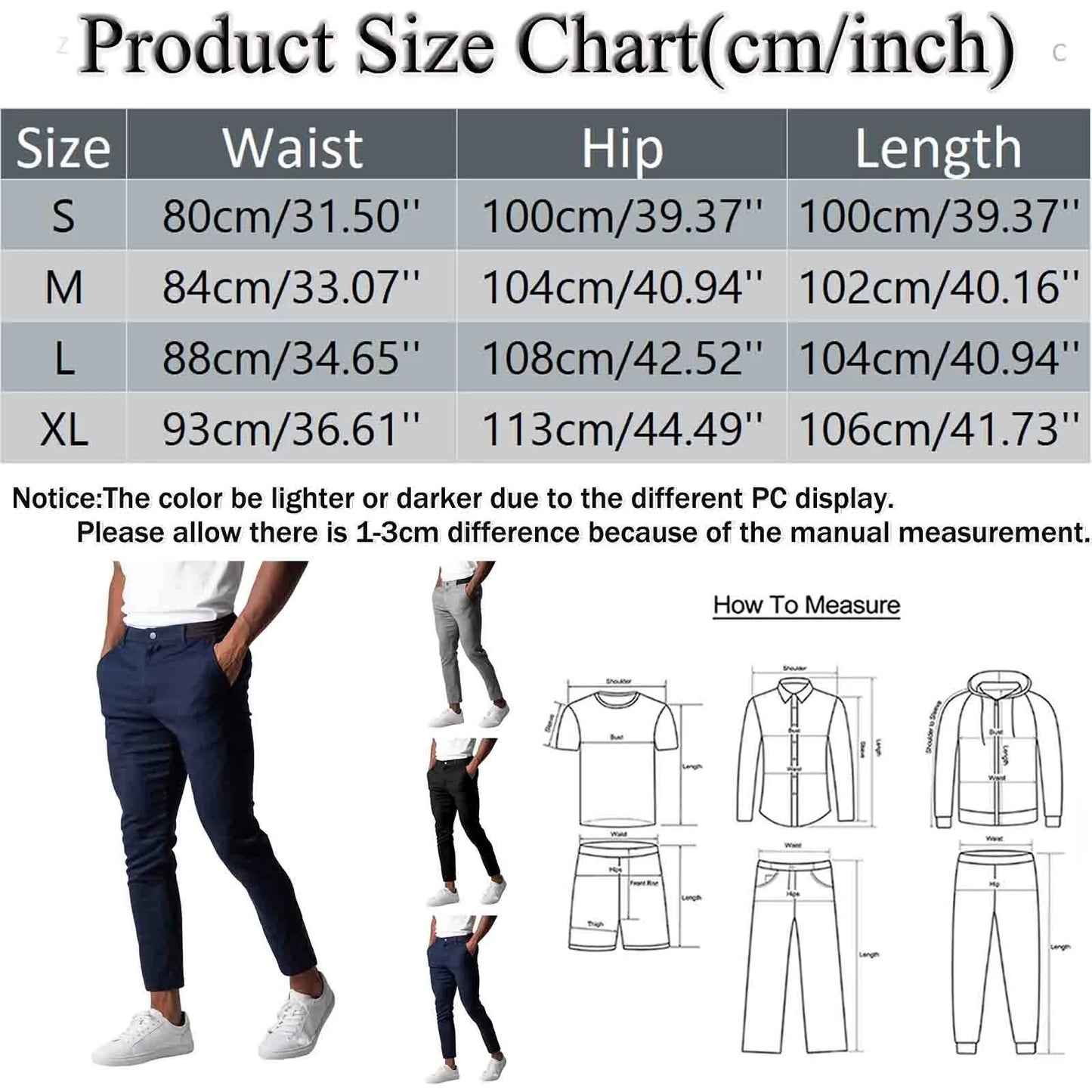 ✨ Solid Color Fashion Men's Pants | England Style Calf Pants | High Elastic Business Versatile Slim Trousers