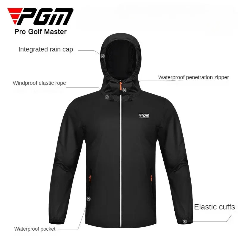 Men's Full-Body Waterproof Golf Raincoat 🌧️ | All-Weather Protection Golf Set