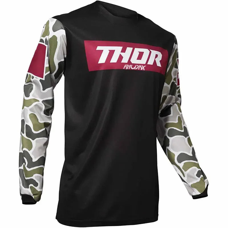 Motocross MTB Jersey 🚴‍♂️ | Downhill Cycling Shirt for Men & Women