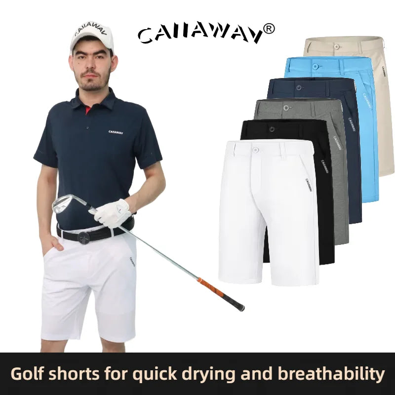 Golf Men's Shorts Summer Refreshing Breathable Comfortable Cotton Casual Clothing Sports