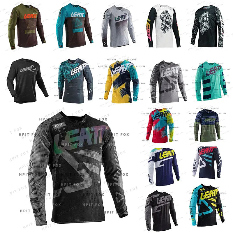 Men's Downhill MTB Gear 🏔️ | Off-Road Motocross Cycling Shirt"