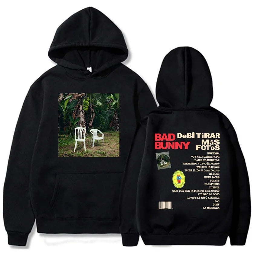 Debí Tirar MásFotos Hoodies 2025 Album Printing Sweatshirts Winter Casual Sudaderas Para Mujer Y Hombres