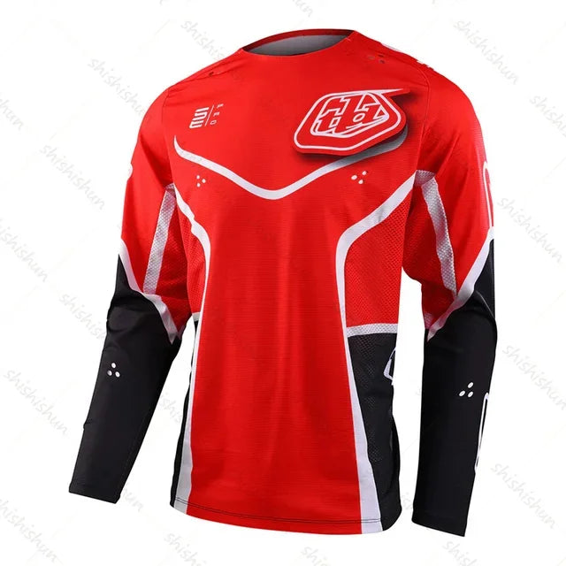 Men's Motocross Jersey MTB Downhill BMX Enduro Mountain Bike Shirt DH Motorcycle Gear