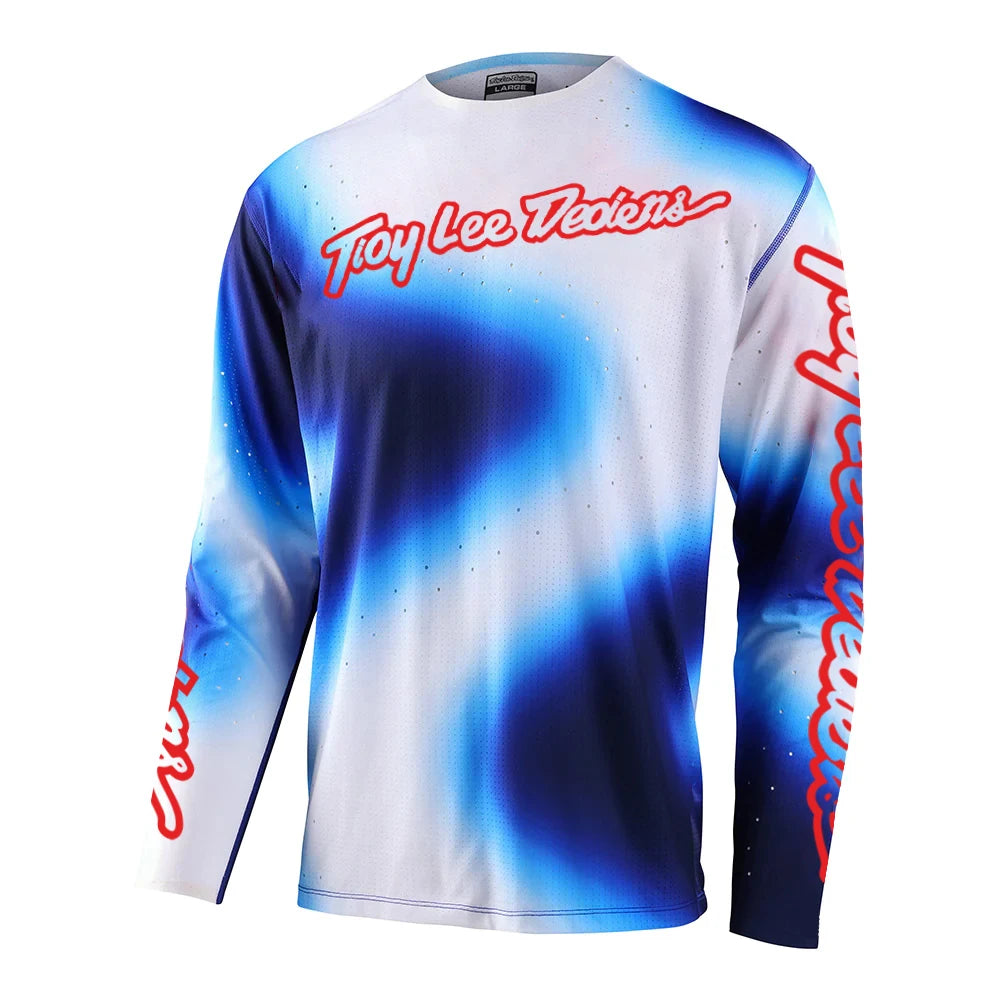 Universal Gradient Motorcycle & Mountain Bike Long Sleeve Shirt