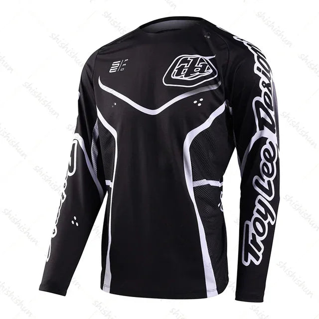 Men's Motocross Jersey MTB Downhill BMX Enduro Mountain Bike Shirt DH Motorcycle Gear