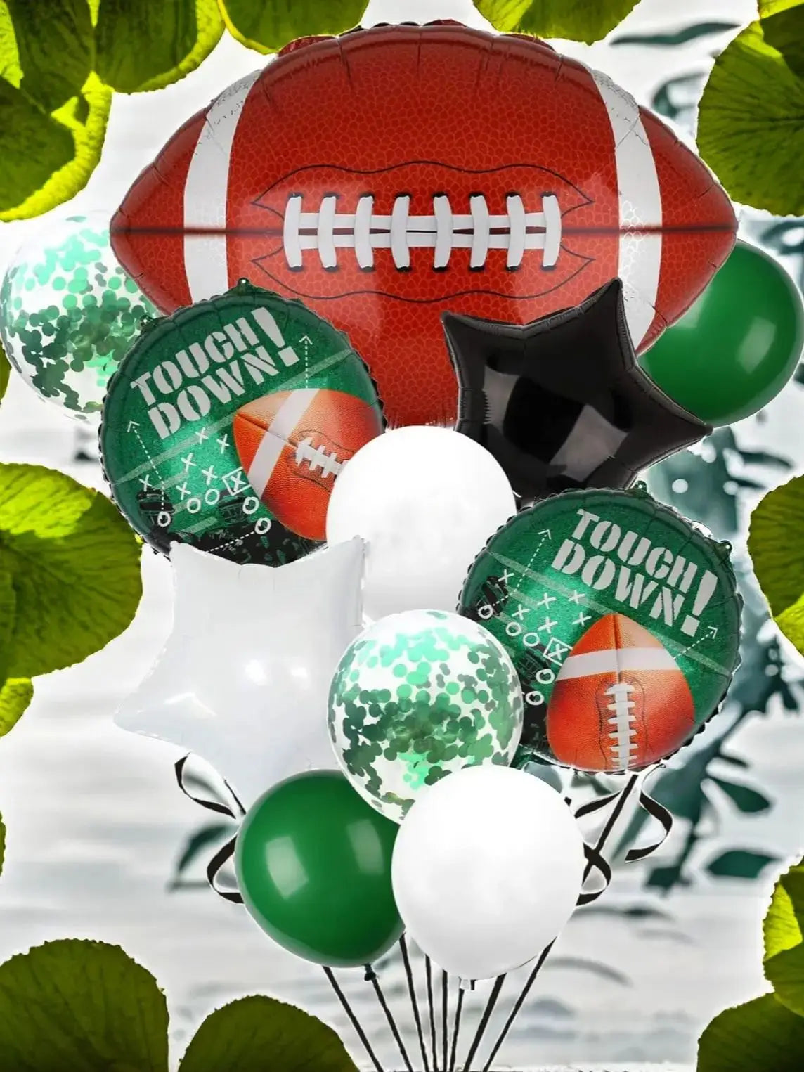 🎈 Football-Themed Balloon Set – 9pcs NFL Party Decorations! 🏈