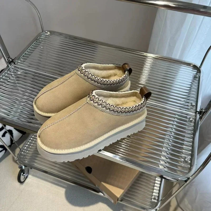 2024 New Women's Wool Slippers