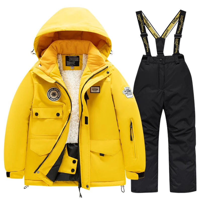 Kids' Waterproof Ski Suit Set – Warm Winter Snow Jacket & Pants for Boys & Girls ❄️