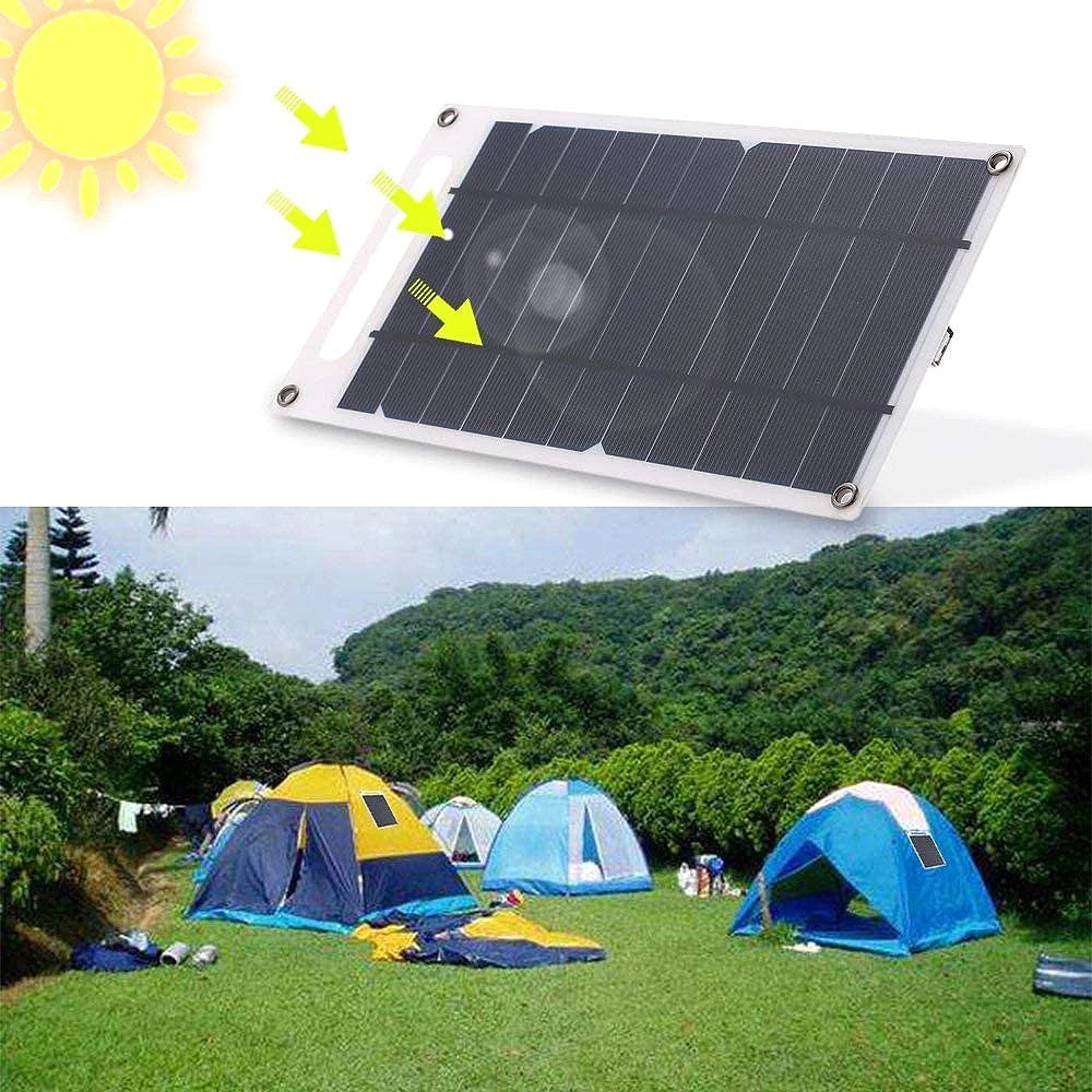 🌞 Stay Powered Up with Our Portable 5V 10W Solar Panel Charger! 📱⚡