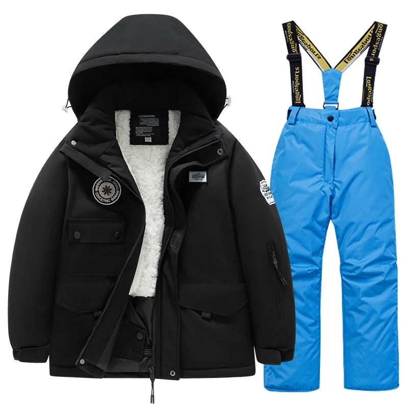 Kids' Waterproof Ski Suit Set – Warm Winter Snow Jacket & Pants for Boys & Girls ❄️