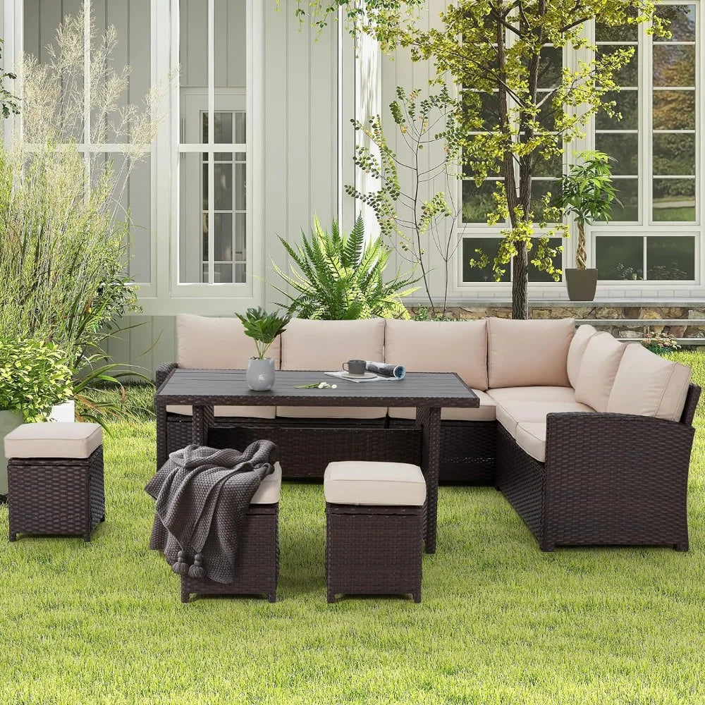 7 Pieces Patio Furniture Set 🌿🏡