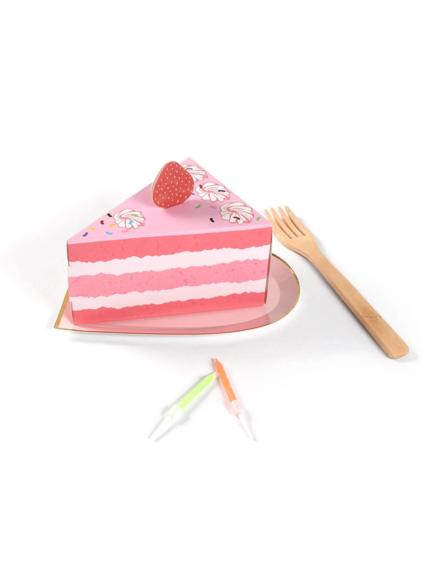 🎂✨ 20pcs Triangular Cake-Shaped Gift Boxes – Perfect for Birthdays, Weddings, & Parties! 🎁🍬