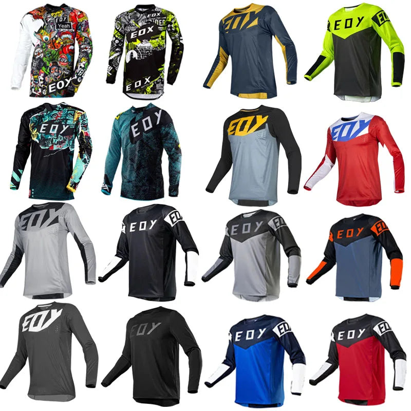 Mountain Bike & Motorcycle Jersey 🚵‍♀️ | Off-Road Adventure Top