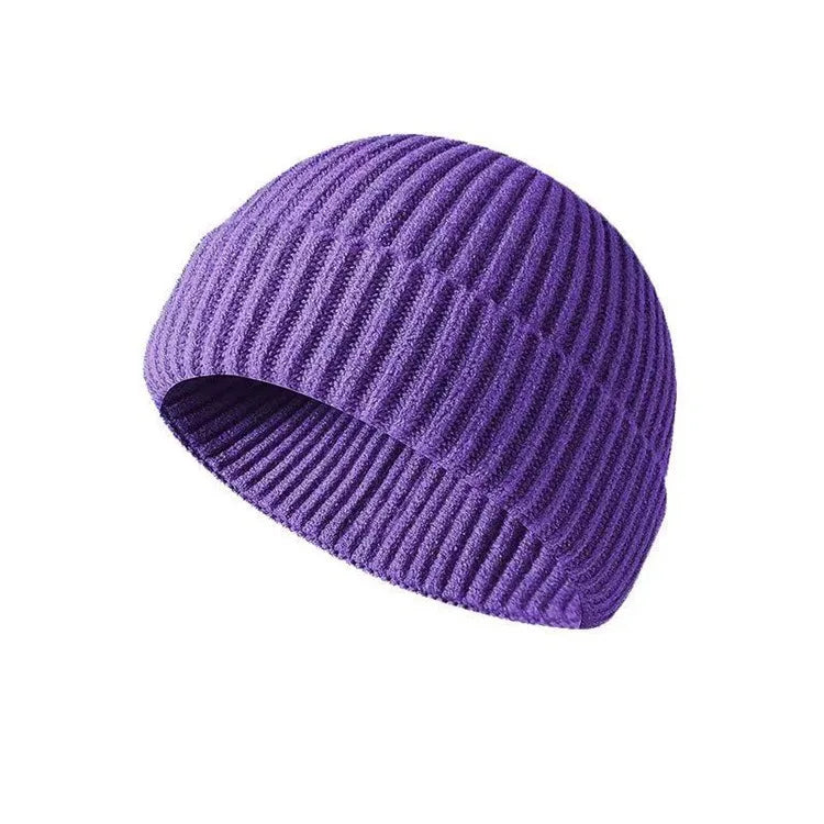 Winter Knittted Cap  Solid Hip Hop Cap Unisex Skullies & Beanies