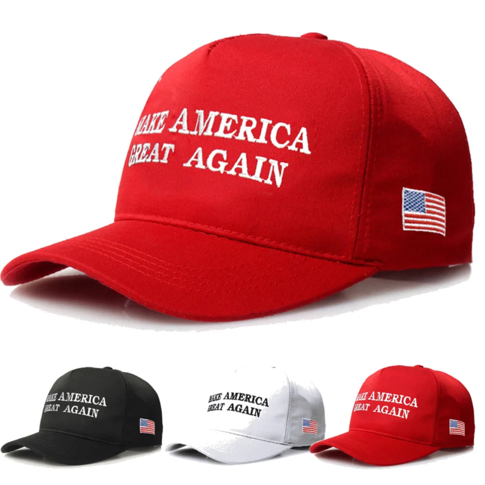 Baseball Cap | Fashion Sports Hat | Adjustable Sun Protection | Make America Great Again | Outdoor Sports Cap