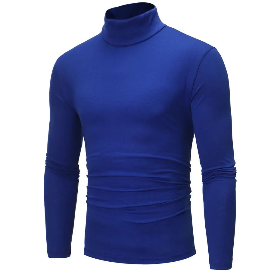 Thermal Underwear Tops Men Winter Clothes - High Neck