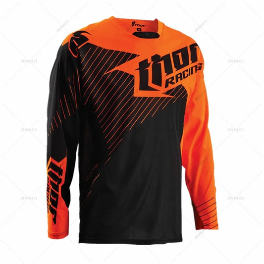 🌟 Quick-Dry, Breathable & Durable! The Ultimate MTB Motocross Jersey 🚵‍♀️