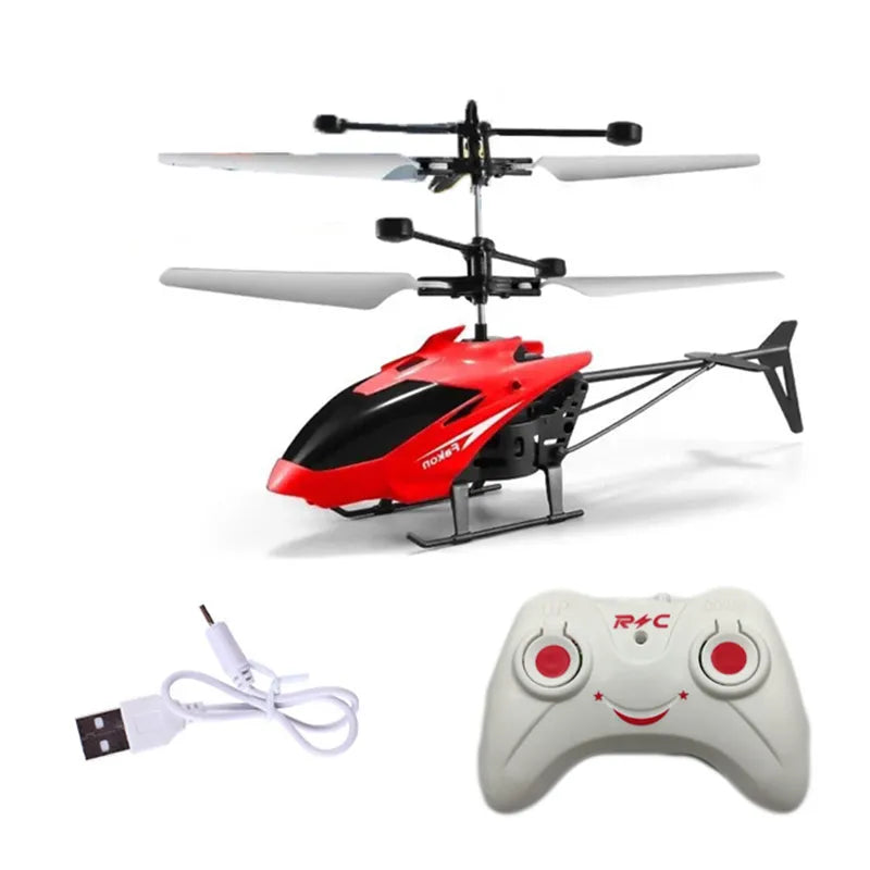 Rechargeable Mini RC Drone - Safe Fall-resistant RC Helicopters for Kids