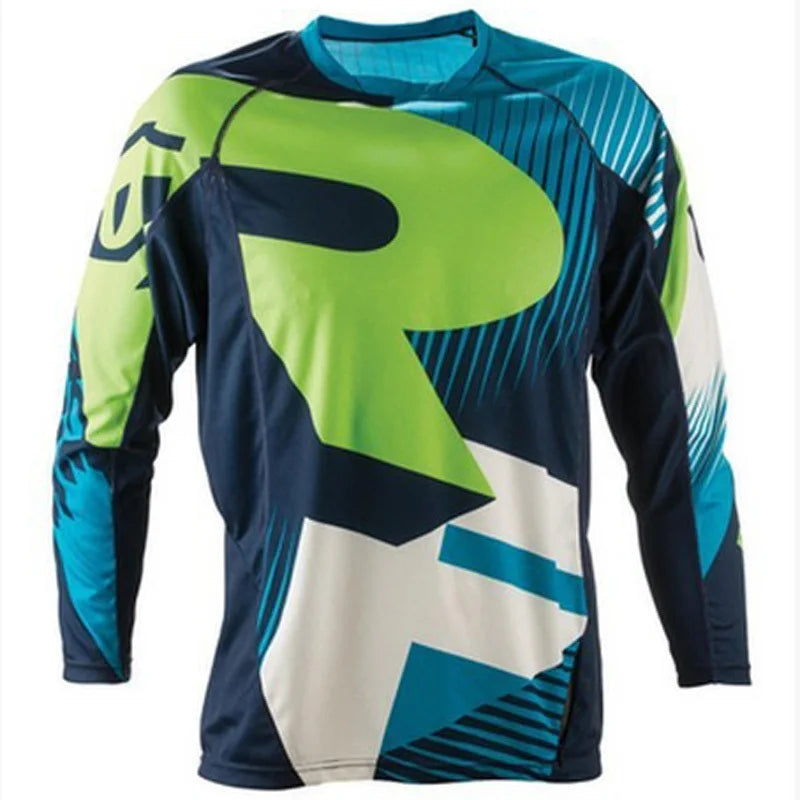 Quick-Dry BMX Jersey 🚵 | Lightweight Enduro MTB Shirt