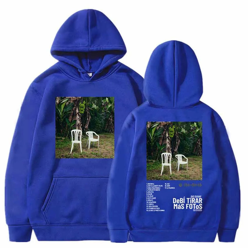 Debí Tirar MásFotos Hoodies 2025 Album Printing Sweatshirts Winter Casual Sudaderas Para Mujer Y Hombres