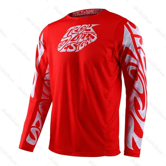 Men's Motocross Jersey MTB Downhill BMX Enduro Mountain Bike Shirt DH Motorcycle Gear