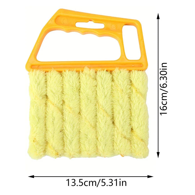 Window Cleaning Brush – Microfiber Air Conditioner Duster, Venetian Blind Blade Cleaner, Kitchen Tool