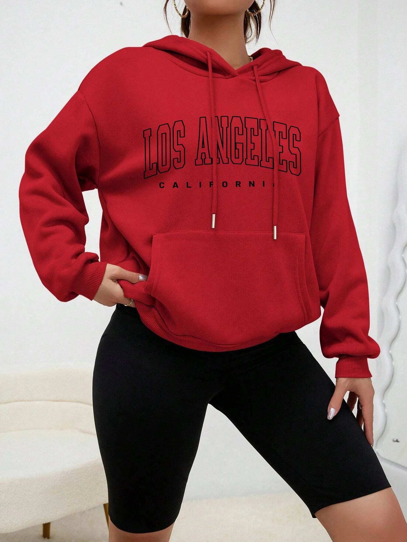 Art Print Women's Sweatshirt 🧥 | Streetwear Hip Hop Style | Casual Fleece Hoodie