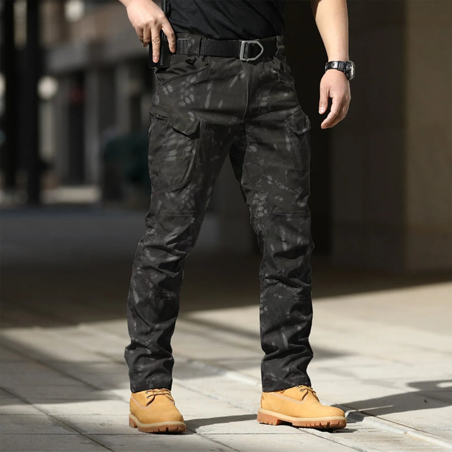 🪖 Men's Tactical Cargo Pants | Multi-Pocket Special Forces Overalls | Military-Grade Jogger Sports Pants | Casual & Workout Wear