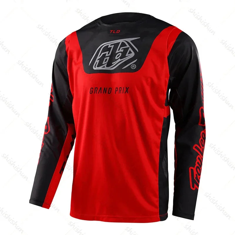 Men's Motocross Jersey MTB Downhill BMX Enduro Mountain Bike Shirt DH Motorcycle Gear