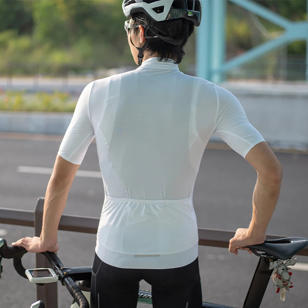 🚴‍♂️ Pro Team Cycling Jersey 🌞 | Breathable, Quick-Dry & Lightweight for Summer Rides! 🏞️