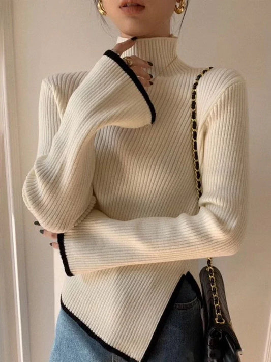 QWEEK 2024 Autumn Elegant Sweater: