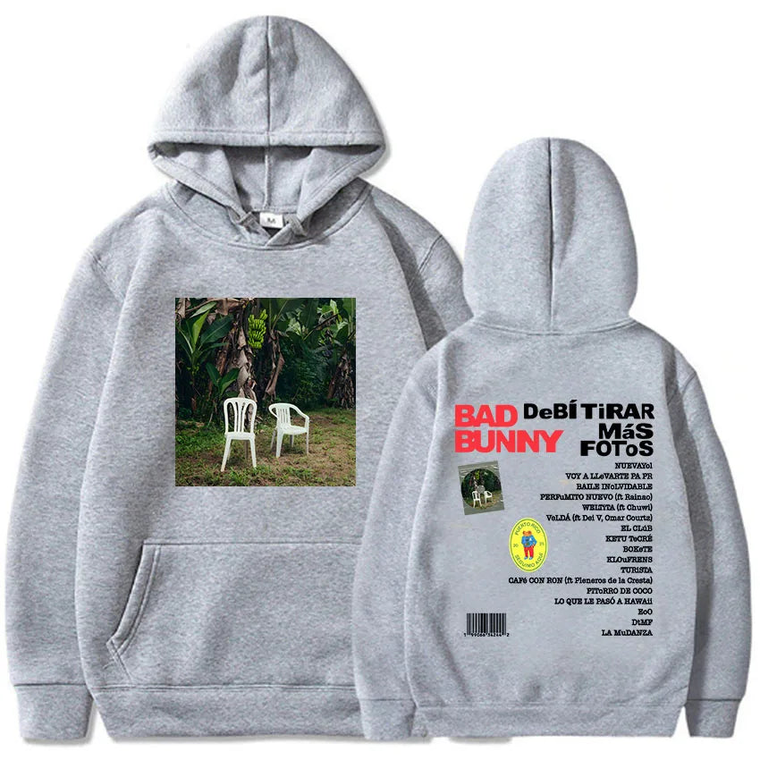 Debí Tirar MásFotos Hoodies 2025 Album Printing Sweatshirts Winter Casual Sudaderas Para Mujer Y Hombres