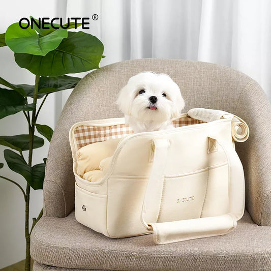 Puppy Go Out Portable Shoulder Handbag - Dog & Cat Carrier for Small Pets 🐶🐱✨