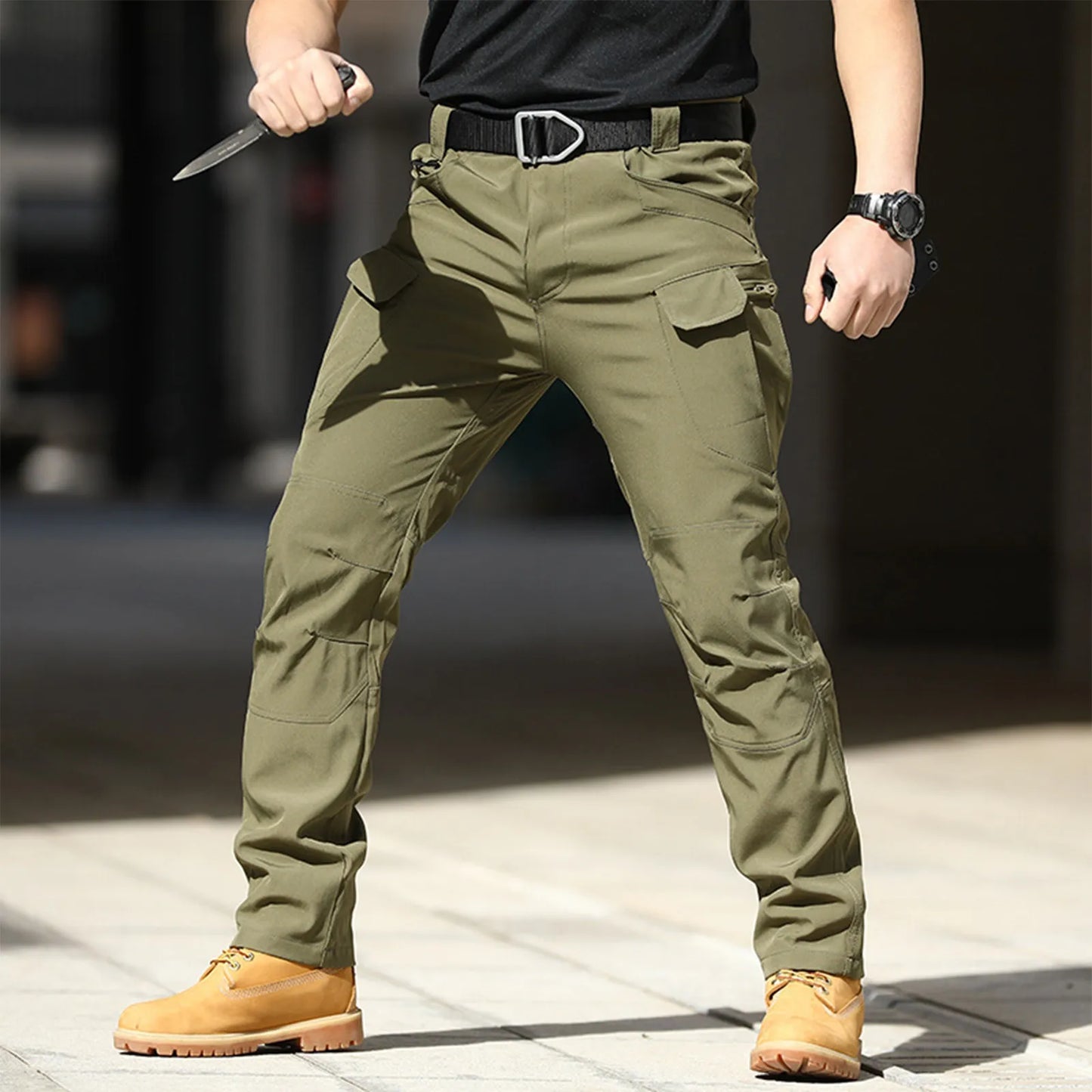 🪖 Men's Tactical Cargo Pants | Multi-Pocket Special Forces Overalls | Military-Grade Jogger Sports Pants | Casual & Workout Wear