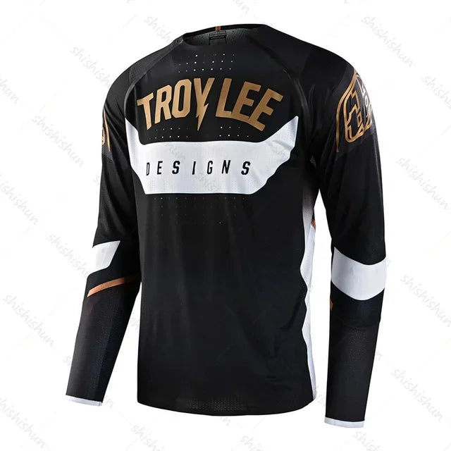 Men's Motocross Jersey MTB Downhill BMX Enduro Mountain Bike Shirt DH Motorcycle Gear