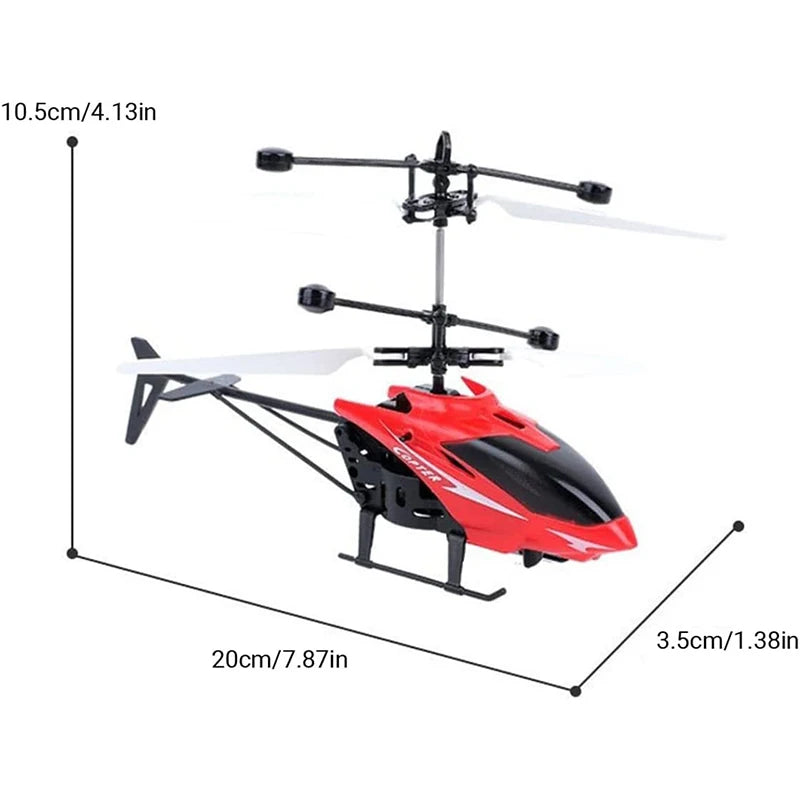 Rechargeable Mini RC Drone - Safe Fall-resistant RC Helicopters for Kids