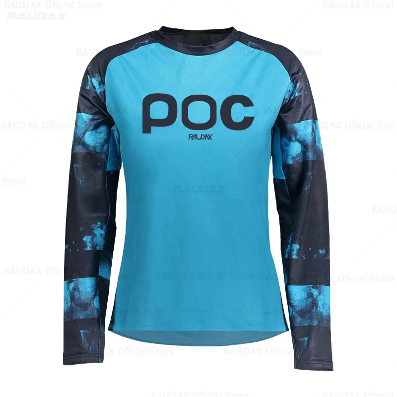 RAUDAX POC Downhill Jerseys | Men's Motocross & Cycling Shirt | MTB DH MX Racing Apparel 🚵‍♂️