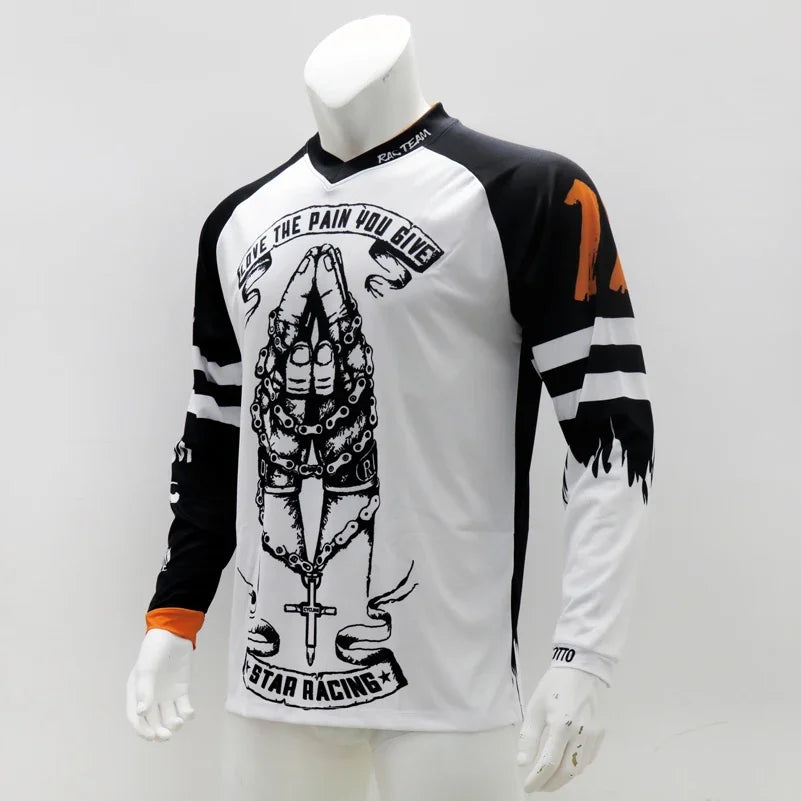 🚵‍♂️ MTB & Motocross Jersey | BMX DH Downhill Cycling Shirt 🚵‍♀️