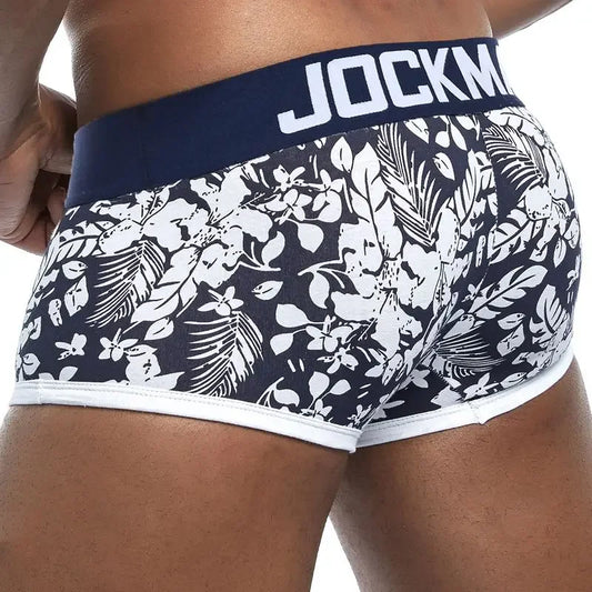 🔥 Sexy Boxer Shorts for Men – Cotton Print Pattern, Thermal Underpants | Pijama Cuecas Masculinas | Calzoncillos Hombre L-3XL