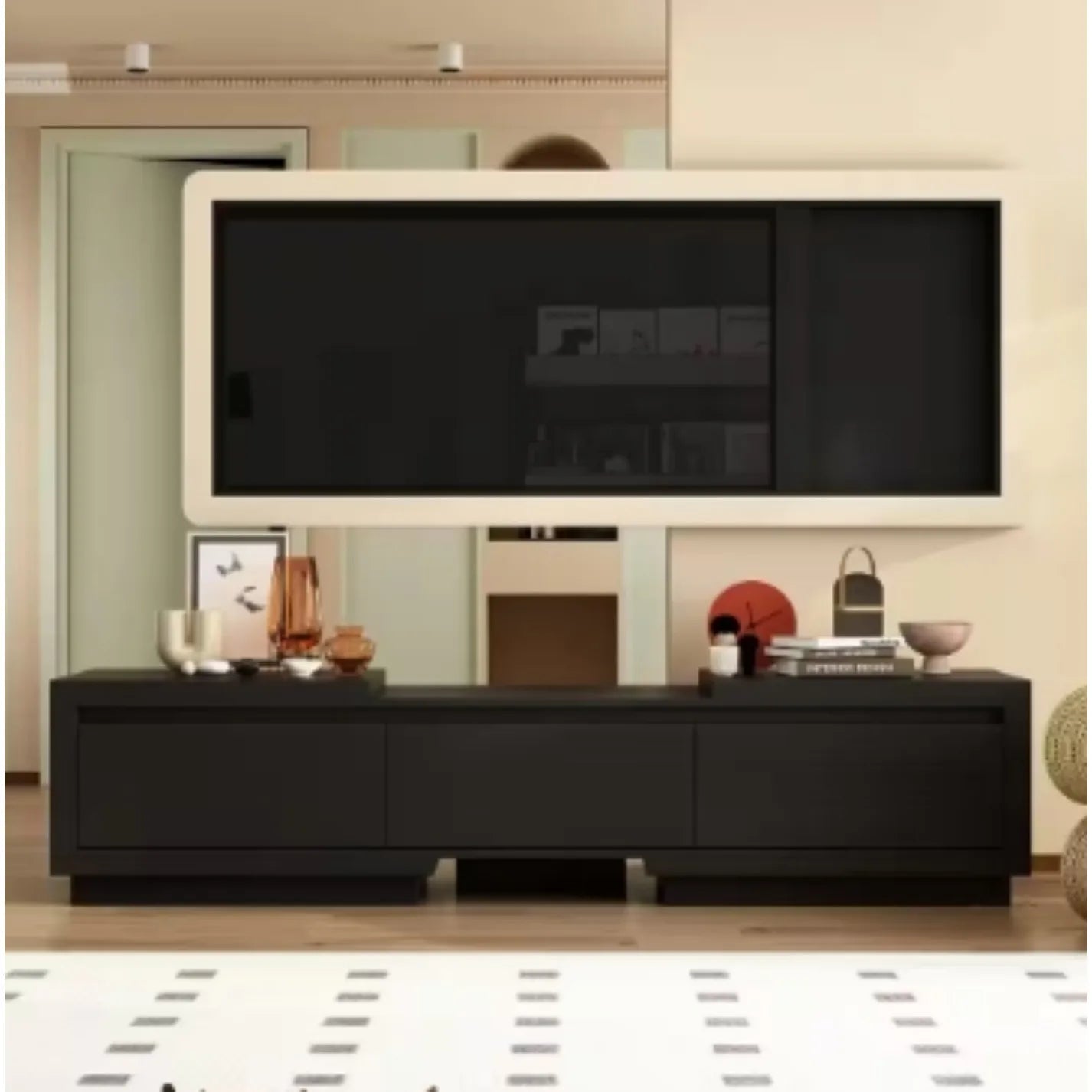 US Extendable TV Stand Entertainment Center