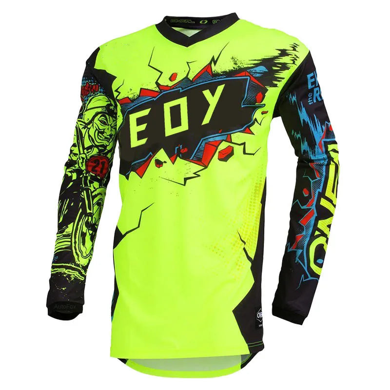 Mountain Bike & Motorcycle Jersey 🚵‍♀️ | Off-Road Adventure Top