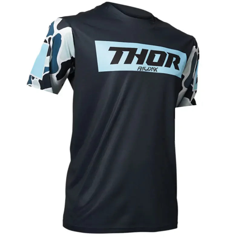 Motocross MTB Jersey 🚴‍♂️ | Downhill Cycling Shirt for Men & Women