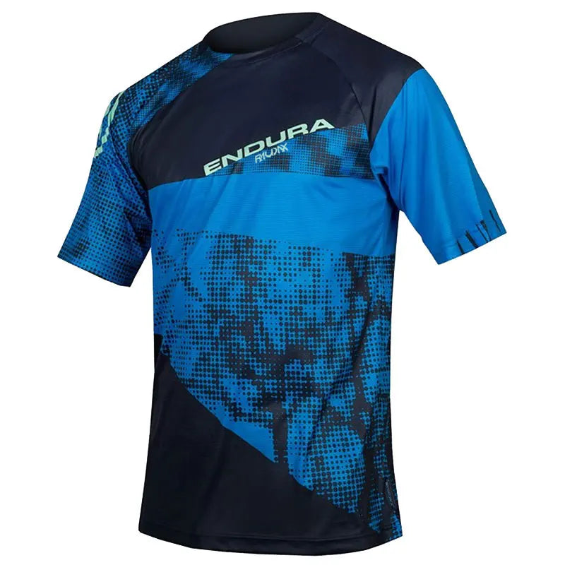 XL - XXL - XXXL - 4XL 🌞 Men's Summer Cycling Jersey 🚴‍♂️ | Quick-Dry MTB Downhill T-Shirt | Breathable & Anti-Sweat