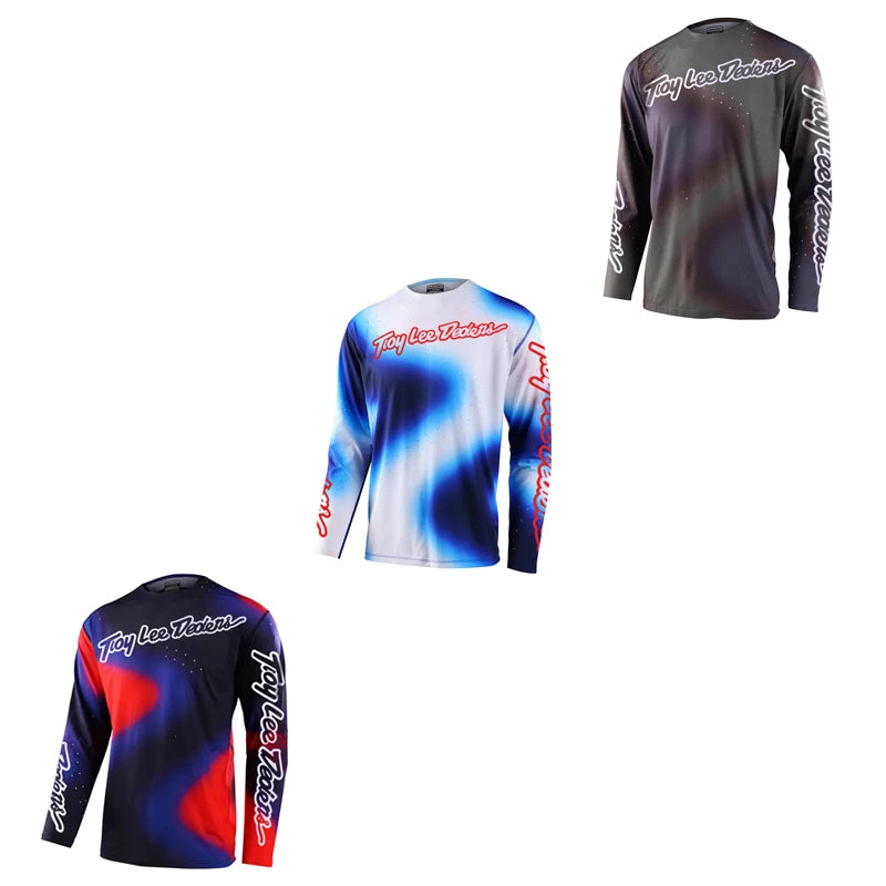 Universal Gradient Motorcycle & Mountain Bike Long Sleeve Shirt