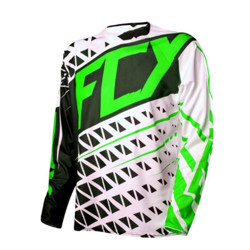 MTB Downhill Motocross Jersey | Enduro BMX Cycling Shirt for Men & Women | Breathable Bike Maillot