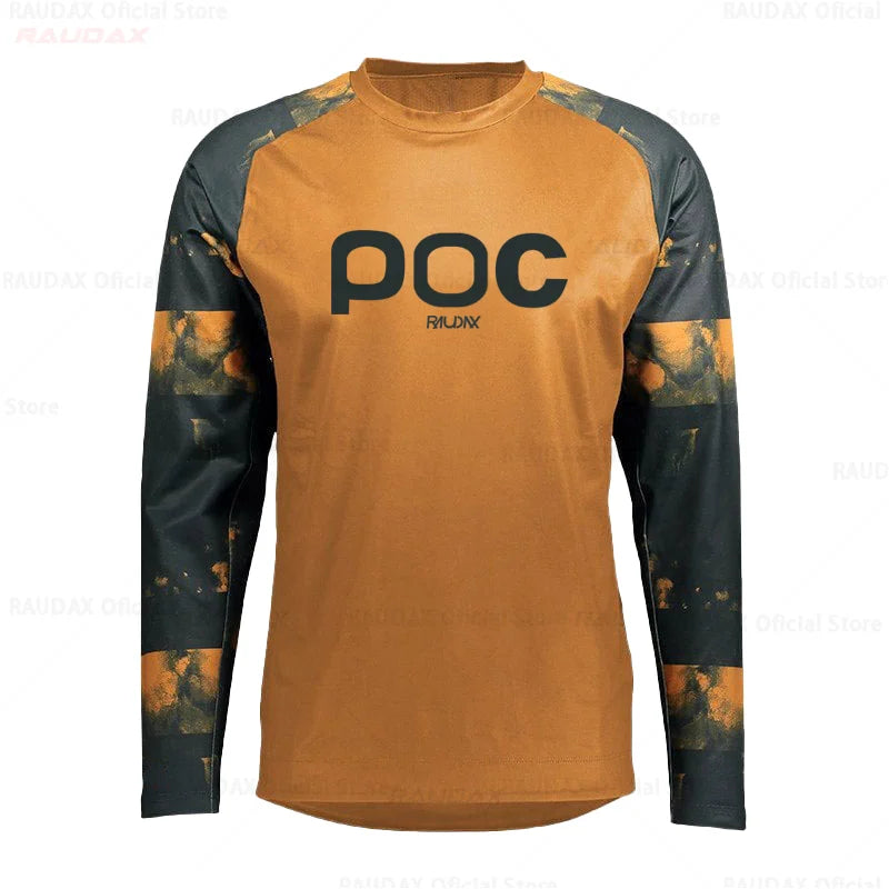 RAUDAX POC Downhill Jerseys | Men's Motocross & Cycling Shirt | MTB DH MX Racing Apparel 🚵‍♂️