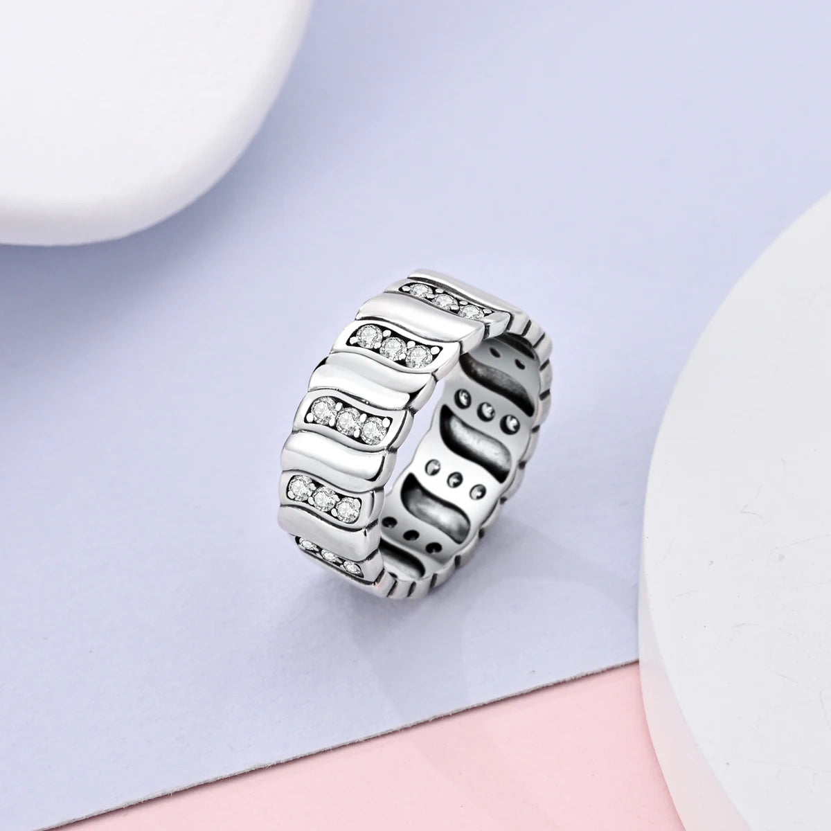 Silver Plated Infinite Love Firefly Ring Original Design Zircon Finger Rings For Women High Quality Wedding Jewelry Gift