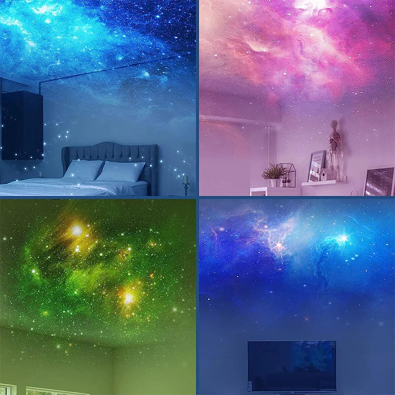 ✨ Galaxy Star Projector LED Night Light Starry Sky Astronaut Projector Lamp ✨