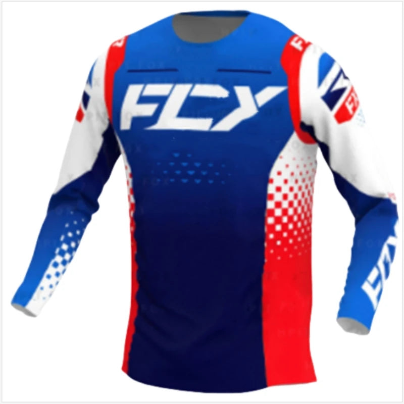 MTB Downhill Motocross Jersey | Enduro BMX Cycling Shirt for Men & Women | Breathable Bike Maillot